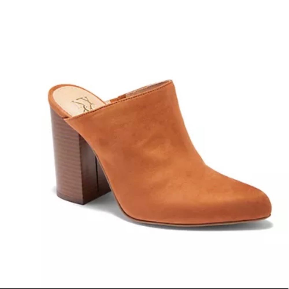 Brand New NY&C Maya Stacked Block Heel Mule